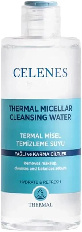 Celenes By Sweden Thermal Misel Temizleme Suyu Yağlı ve Karma Ciltler, 400 ml — Cilt bakımı