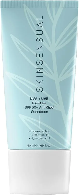 Skin Sensual SPF 50+ PA++++ Nemlendirici Güneş Kremi 50 ml, UVA, UVB Koruma, Leke Oluşumunu Önlemeye Yardımcı — Makyaj