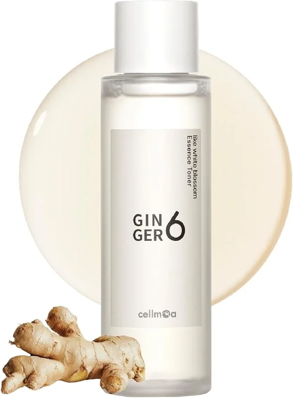 Ginger6 - Like White Blossom Essence Toner - (Yağlı, akne Sivilceye Eğilimli Ciltler Için Beyaz Inci Çiçeği Özlü Zencefil Suyu Içeren Tonik) — Cilt bakımı