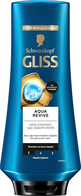 Gliss Aqua Revive Nemlendirici Saç Bakım Kremi 360 ml — Saç bakımı