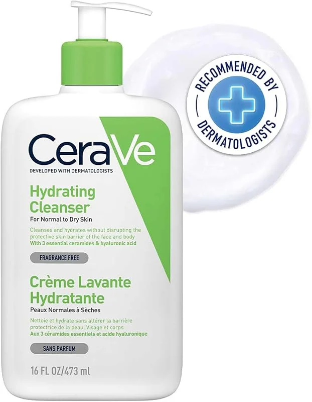 CeraVe Nemlendiren Temizleyici Kuru ve Normal Ciltler (473 ml) — Cilt bakımı