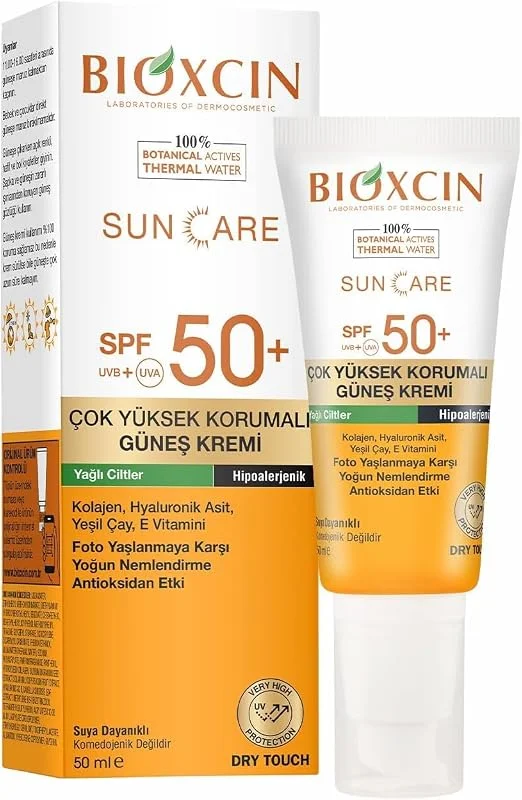 Bioxcin Sun Care Çok Yüksek Korumalı Yağlı Ciltler Için Güneş Kremi Spf 50+ — Cilt bakımı