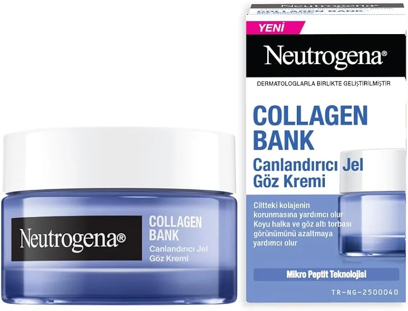 Neutrogena Collagen Bank Kolajen İçeren Canlandırıcı Jel Göz Kremi 15 G — Cilt bakımı