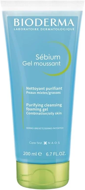 Bioderma Sebium Karma, Yağlı ve Akne Eğilimli Ciltler için Sivilce ve Siyah Nokta Karşıtı Günlük Yüz Temizleme Jeli 200 ml — Cilt bakımı