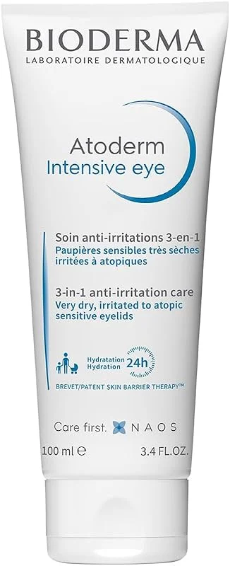Bioderma Atoderm Intensive Eye Kuru Atopi Eğilimli Göz Çevresi Kremi ve Temizleyici Hyalüronik Asit 100 ml — Cilt bakımı