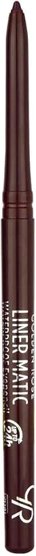 GOLDEN ROSE Liner Matic Waterproof Eyepencil - Suya Dayanıklı Göz Kalemi No:204 Aubergine — Makyaj