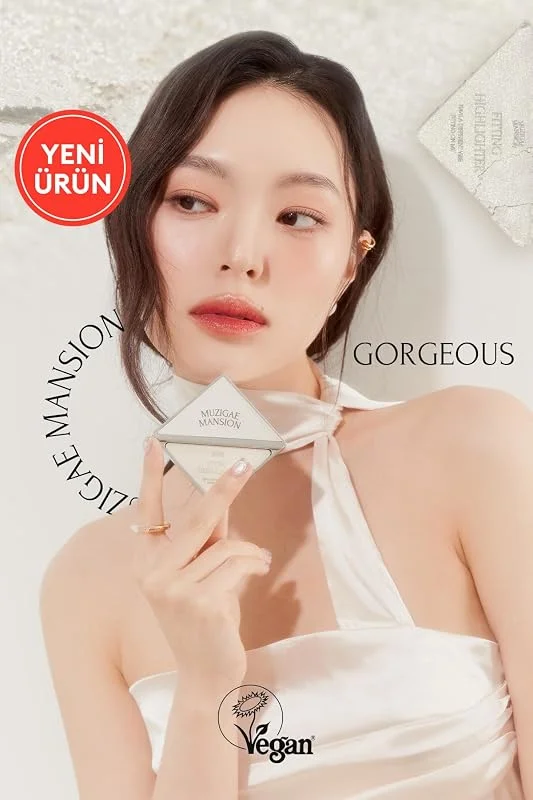 MUZIGAE MANSION Yumuşak Dokulu, Doğal Görünüm Sunan Aydınlatıcı Fitting Highlighter (Gorgeous) — Makyaj