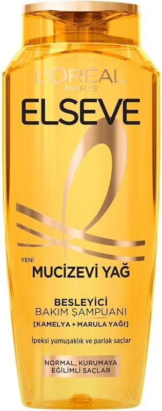 L'Oreal Paris Elseve Mucizevi Yağ Besleyici Bakım Şampuanı 400 ml — Saç bakımı