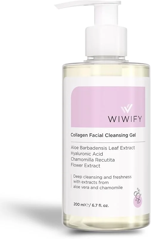 WIWIFY Arındırıcı Tazeleyici Yüz Temizleme Jeli (aloe Vera Ve Papatya Özlü) 200 Ml YÜZ TEMİZLEYİCİ JEL — Cilt bakımı