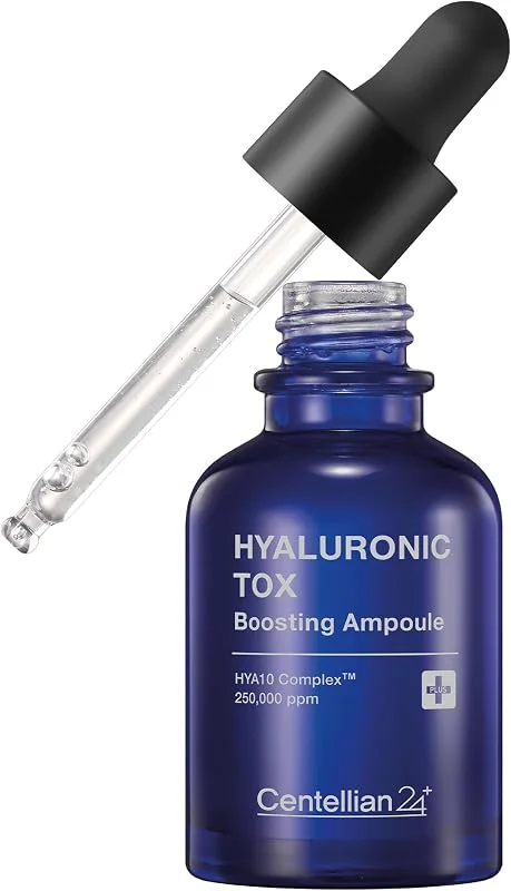 Centellian 24 Hyaluronic Tox Boosting Ampoule, 30ml, Hyaluronik Asit ve Amino Asit İçerikli Konsantre Serum — Cilt bakımı