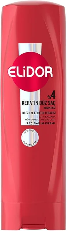Elidor Saç Bakım Kremi Brezilya Keratin Terapisi 350 ml — Saç bakımı