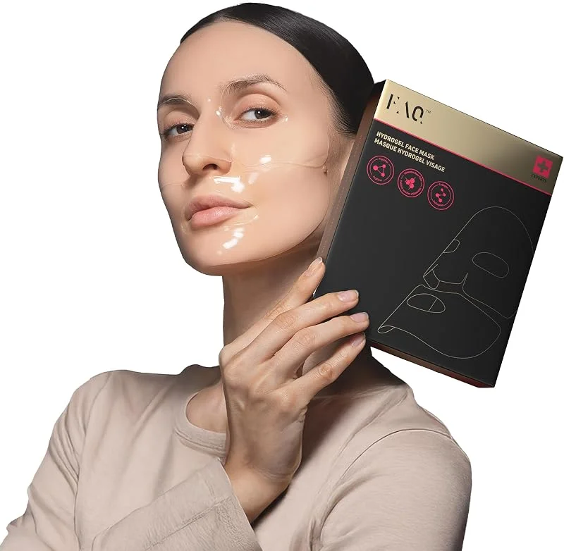 FAQ Glass Skin Kolajen Yüz Maskesi – Peptitlerle Nemlendirici ve Aydınlatıcı Cilt Bakımı – Gözenek Sıkılaştırıcı ve Leke Giderici – Yüz Bakımı ve Cam Gibi Cilt Işıltısı İçin Kolajen Maske (5 adet)