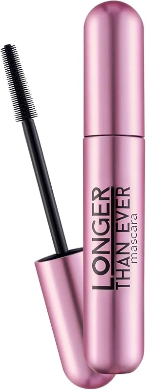 Flormar Doğal Formüllü Kirpik Uzatıcı Maskara (Siyah) - Longer Than Ever Mascara - 001 Black - 8682536067119 — Makyaj