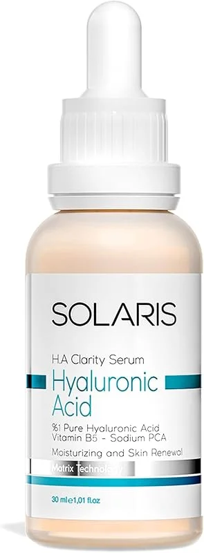 Solaris Hyaluronik Asit Serum Nemlendirici 30 ml (Hyaluronic Acid ve B5) — Cilt bakımı