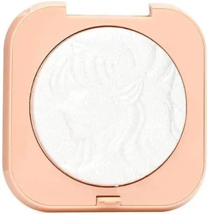Glow Fairy Yoğun Işıltılı Tekli Aydınlatıcı - Kristal Beyaz - Kabartma Desenli Parlak Highlighter — Makyaj