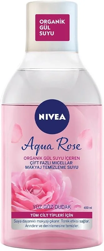 NIVEA Gül Suyu Içeren Çift Fazlı Makyaj Temizleme Suyu 400 ml Kategori — Cilt bakımı