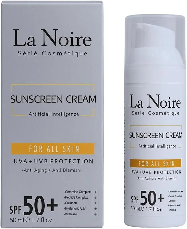 Akıllı Güneş Kremi Spf50, Çinko, Yaşlanma-Kırışıklık Karşıtı, Ceramide, Peptide — Cilt bakımı