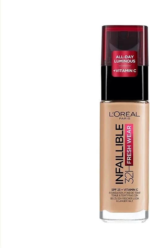 L'Oreal Paris Infaillible 32H Fondöten 140 Golden Beige, 30 ml — Makyaj