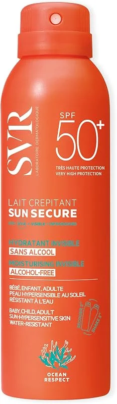 SVR Sun Secure Lait Crepidant SPF50+ Güneş Koruyucu Yüz Ve Vücut Sütü 200ml — Cilt bakımı