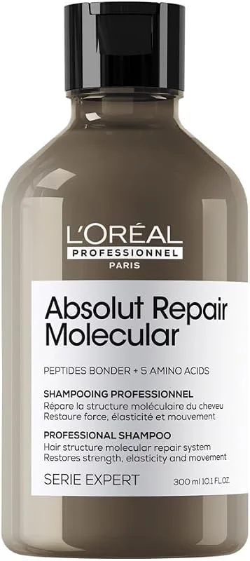 L'Oréal Professionnel Paris Serie Expert Absolut Repair Molecular Tüm Yıpranmış Saçlar Için Arındırıcı Şampuan 300ml — Saç bakımı