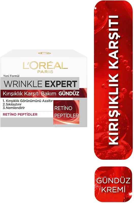 L'Oreal Paris Wrinkle Expert Kırışıklık Karşıtı Gündüz Kremi — Cilt bakımı