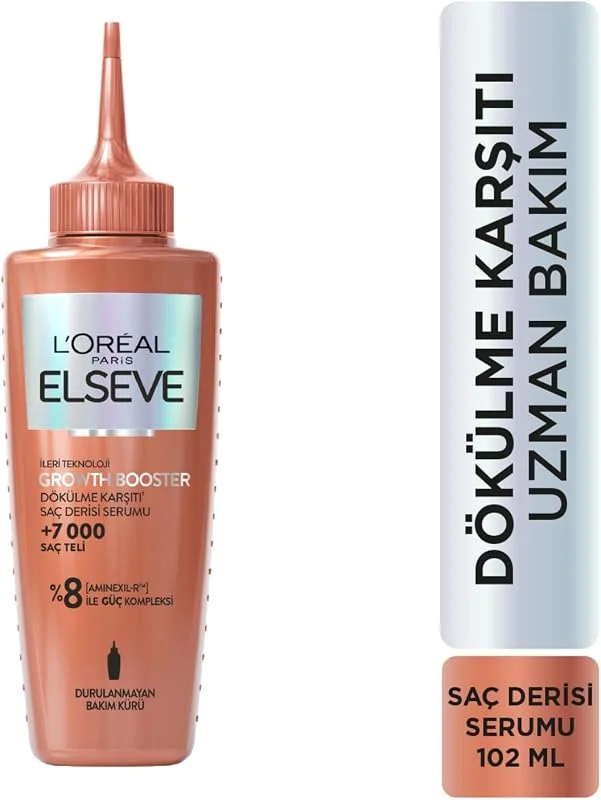 ELSEVE Growth Booster Dökülme Karşıtı Saç Bakım Serumu 102ml — Cilt bakımı