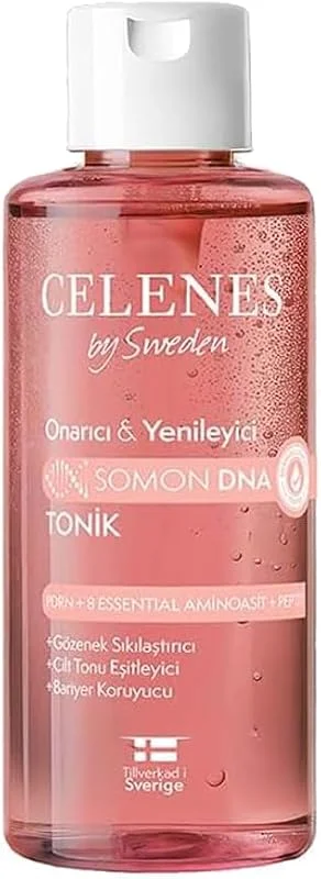 Celenes By Sweden Somon DNA PDRN Gözenek Sıkılaştırıcı & Cilt Tonu Eşitleyici Tonik, 200 ml — Cilt bakımı