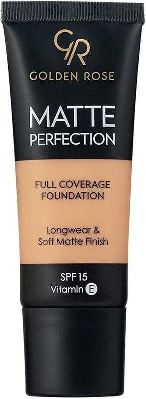 Golden Rose Matte Perfection Foundation - Cool 06 - Yoğun Kapatıcı Mat Fondöten — Makyaj