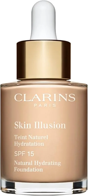 Clarins Skin Illusion 105 Natural Hydrating SPF15 Fondöten — Makyaj