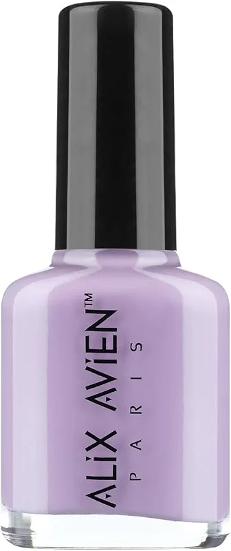 ALIX AVIEN Lila Oje 75 - Yüksek Pigmentli Uzun Süreli Kalıcılık Hızlı Kuruma - Nail Lacquer 75 — Makyaj
