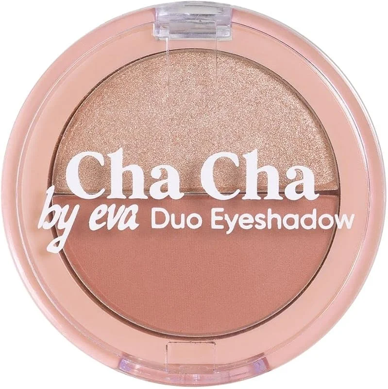 Duo Eyeshadow - İkili Far Paleti, 101, 2 x 2.3 g -Gül, Tozlu — Makyaj