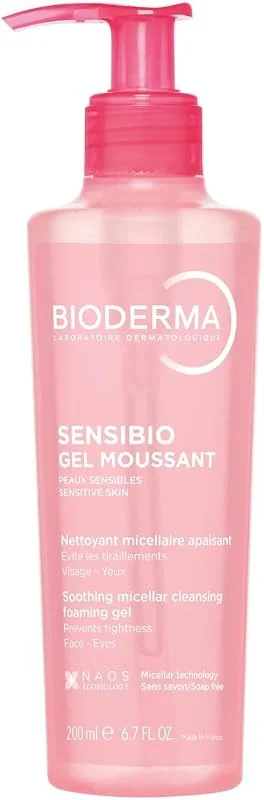 Bioderma Sensibio Foaming Gel Hassas ve Normal Ciltler Durulanan Micellar Yüz Temizleme Jeli 200 ml — Cilt bakımı