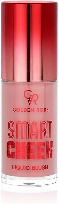 Golden Rose Smart Cheek Liquid Blusher No: 101 Nude Pembe - Cam Cilt Görünümü Veren Likit Allık — Makyaj
