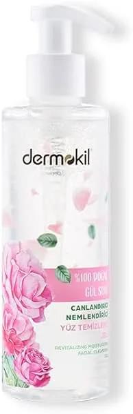 Dermokil Gülsuyu Nemlendirici Yüz Temizleme Jeli 200 ml — Cilt bakımı