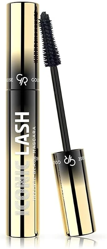 Golden Rose Iconic Lash Intense Black Mascara - Biotin ve Moringa Yağlı Hacim Veren Maskara — Makyaj
