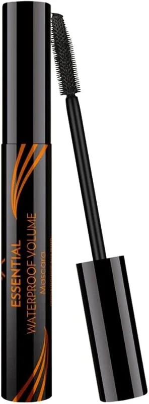Golden Rose Essential Waterproof Mascara - Black - Suya Dayanıklı Hacim Veren Siyah Maskara — Makyaj