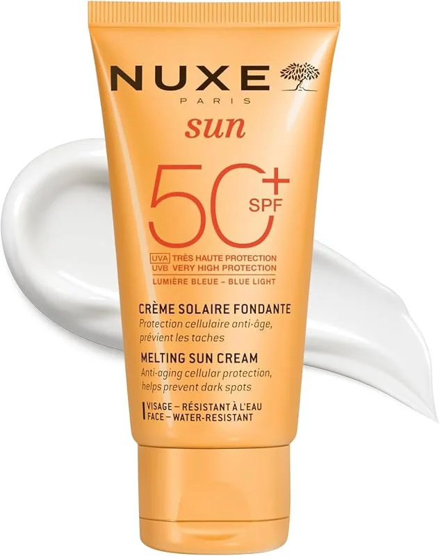 Nuxe Sun Yaşlanma Karşıtı Güneş Koruyucu Yüz Kremi SPF50 50 ml — Cilt bakımı