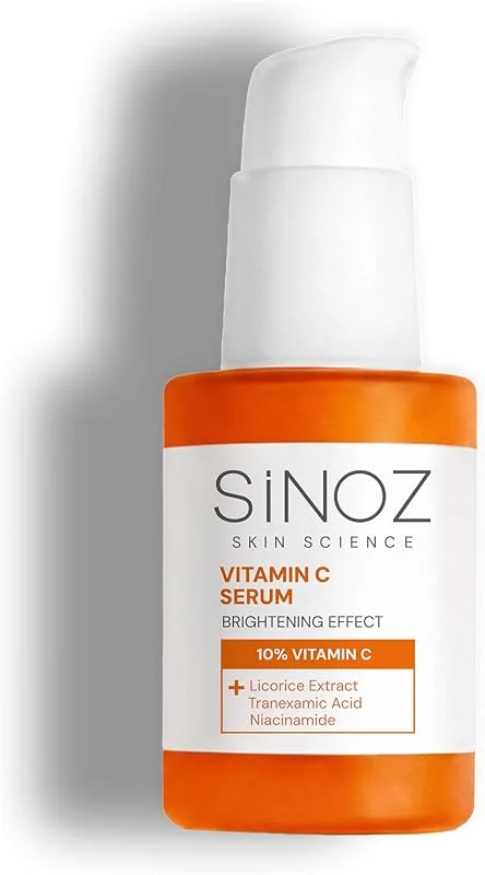 Sinoz Aydınlatıcı Canlandırıcı%10 C Vitamini Yüz Serumu 30 ml — Cilt bakımı