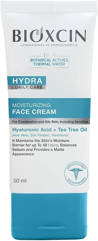 Bioxcin Hydra Nemlendirici Yüz Kremi 50 ml - Karma ve Yağlı Ciltler — Cilt bakımı
