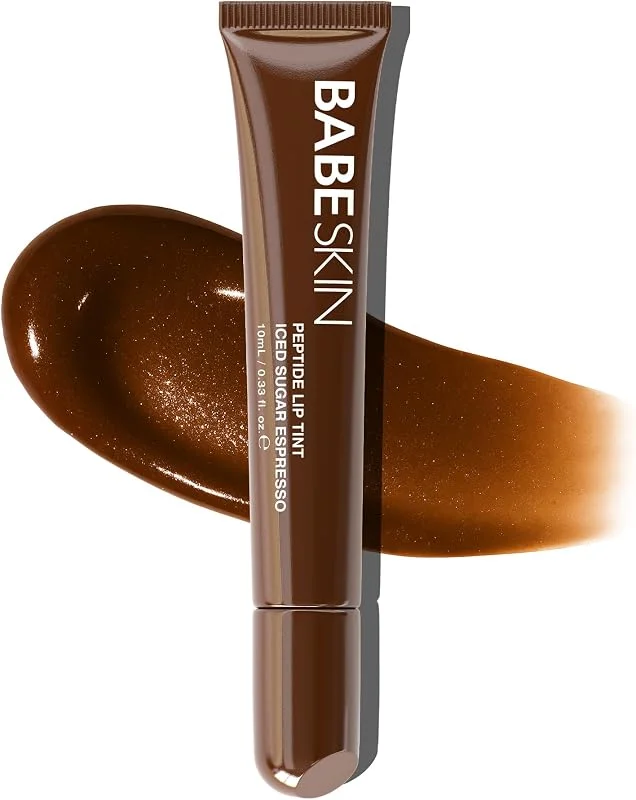 Dudak Bakım Parlatıcı Lip Balm 10 ml, Espresso Tint, Besleyici, Nemlendirici, Peptit, Shea, Cupuaçu — Makyaj