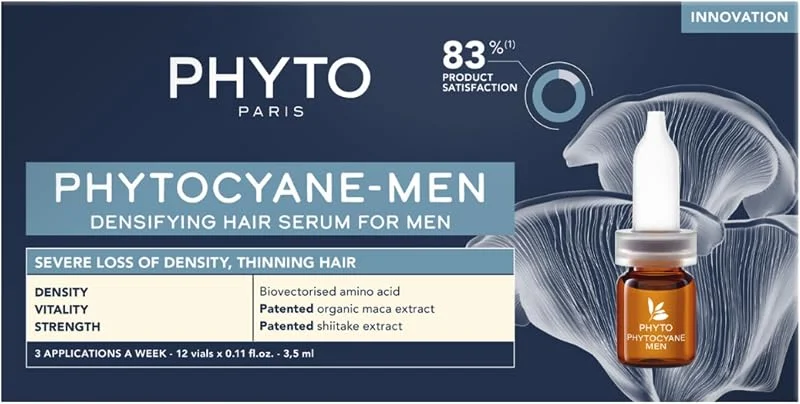 Phyto Phytocyane Erkek Tipi Kronik Saç Dökülmesine Karşı Bakım Serumu, 12 X 3, 5Ml — Saç bakımı