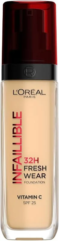 L'Oreal Paris Infaillible 32H Fresh Wear C Vitaminli Fondöten - 130 True Beige — Makyaj