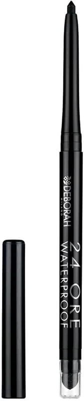 Deborah Milano 24 Ore Waterproof No. 1 Siyah Göz Kalemi — Makyaj