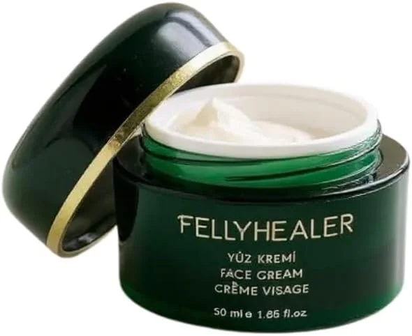 Salyangoz Özlü Yüz Kremi, Onarıcı, Kavanoz, 50 ml, Yaşlanma Karşıtı, Kolajen ve Glikolik Asit İçerikli, Tüm Cilt Tipleri — Cilt bakımı