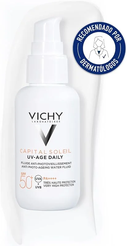 Capital Soleil Uv Age Daily Spf50 Foto Yaşlanma Karşıtı Güneş Kremi 40ml — Cilt bakımı