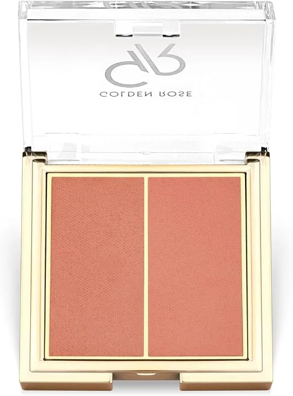Golden Rose Iconic Blush Duo No: 04 Soft Pink - İkili Mat ve Saten Allık — Makyaj
