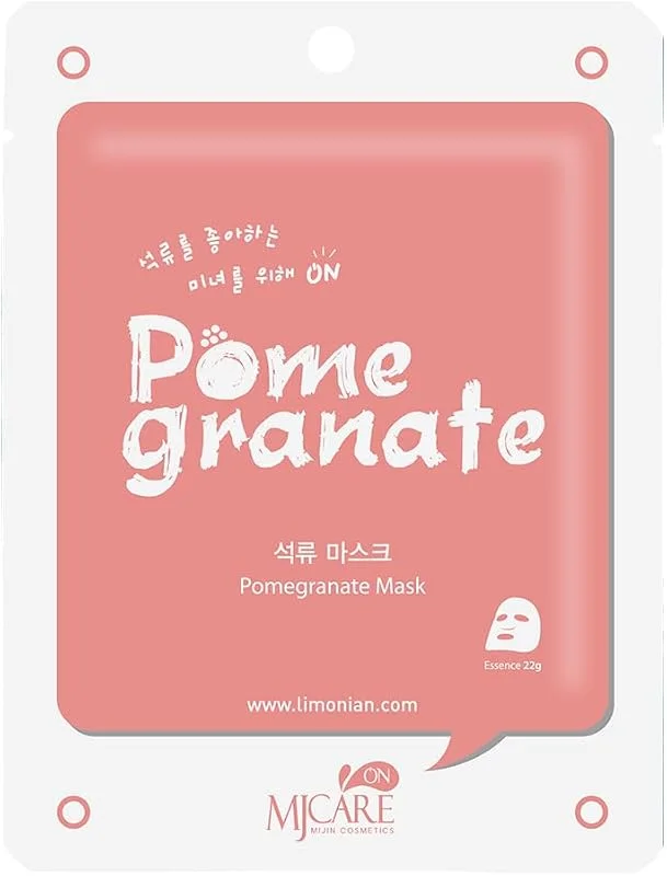 Mjcare On Pome Granate Mask Mjcare On Nar Özlü Yüz Maskesi — Cilt bakımı