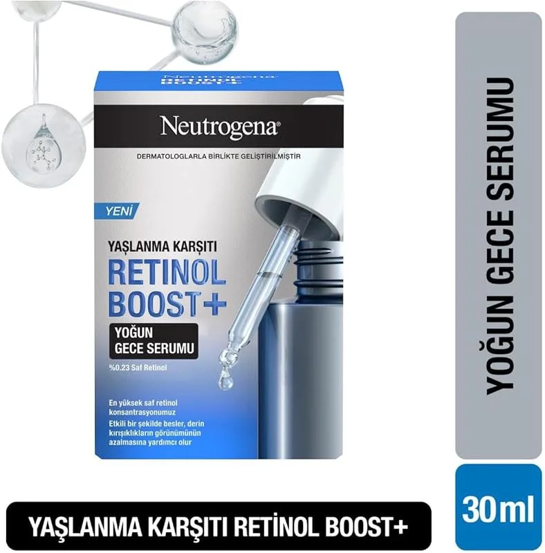 Neutrogena Retinol Boost Intense Serum, 30 ml — Cilt bakımı