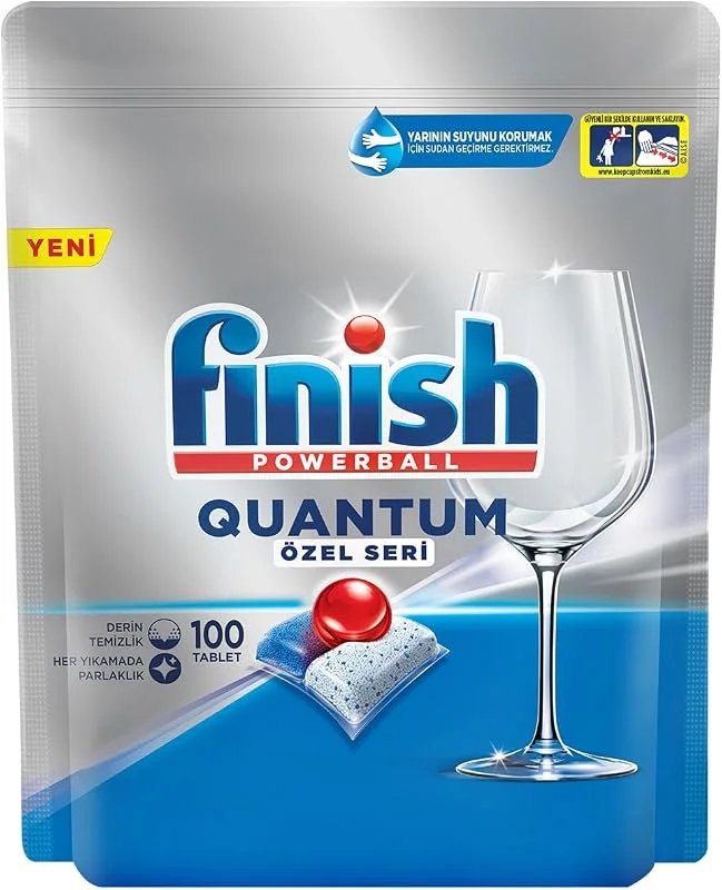 Finish Quantum Özel Seri 100 Kapsül Bulaşık Makinesi Deterjanı Tableti (1 x 100 Kapsül) — Gıda takviyesi