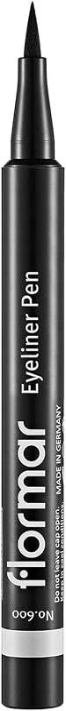 Eyeliner Pen Yüksek Pigmentli & Yarı Mat Bitişli Keçe Uçlu Likit Göz Kalemi — Makyaj